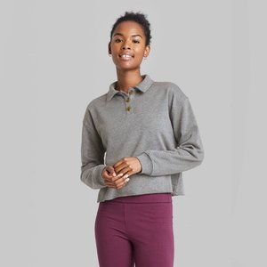 Women's Cropped Polo Shirt